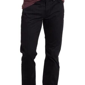 Lucky Brand Mens 121 Slim Black Jeans 30 Length